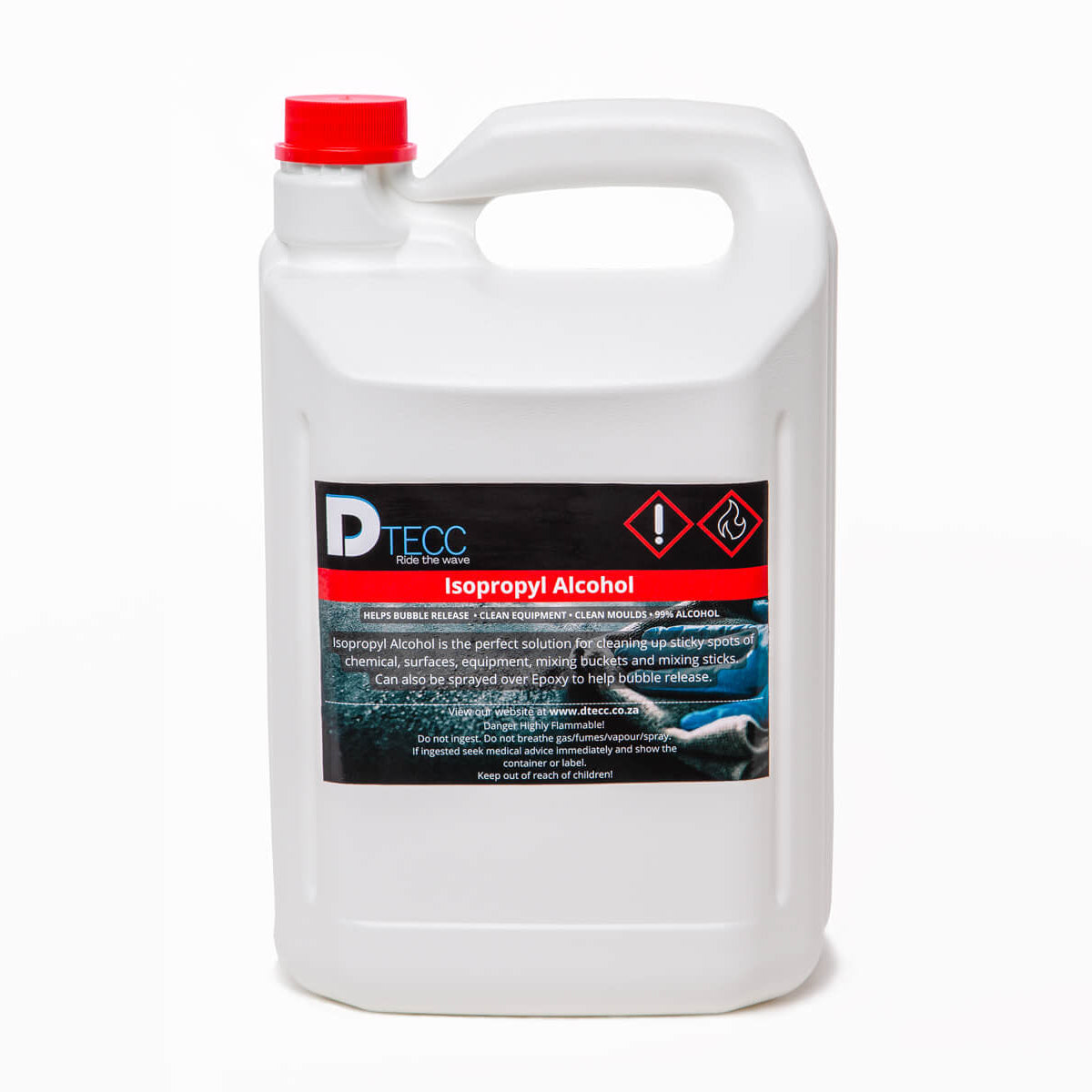3.4L Isopropyl Alcohol For Cleaning & Bubble Removal