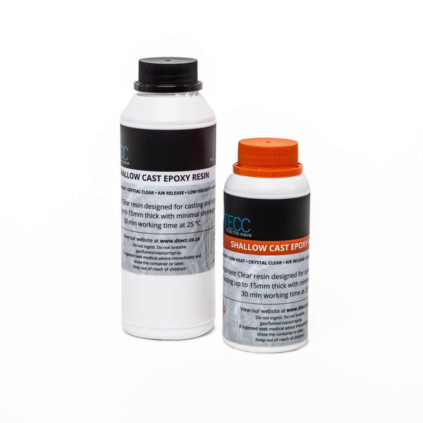 500Ml Shallow Casting Epoxy Resin Kit For Small Castings & Top-Coats