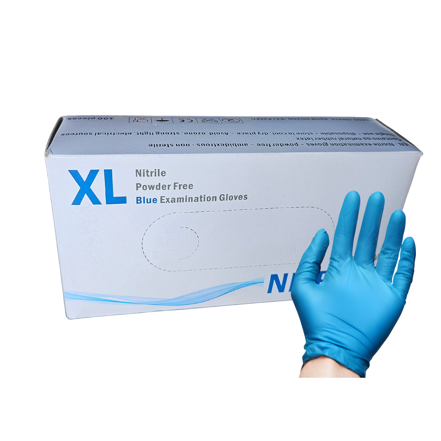 Blue Nitrile Gloves – DTECC