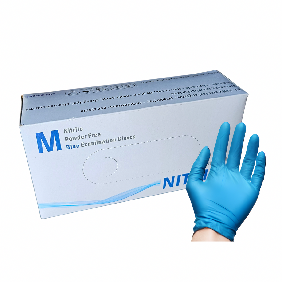 Blue Nitrile Gloves