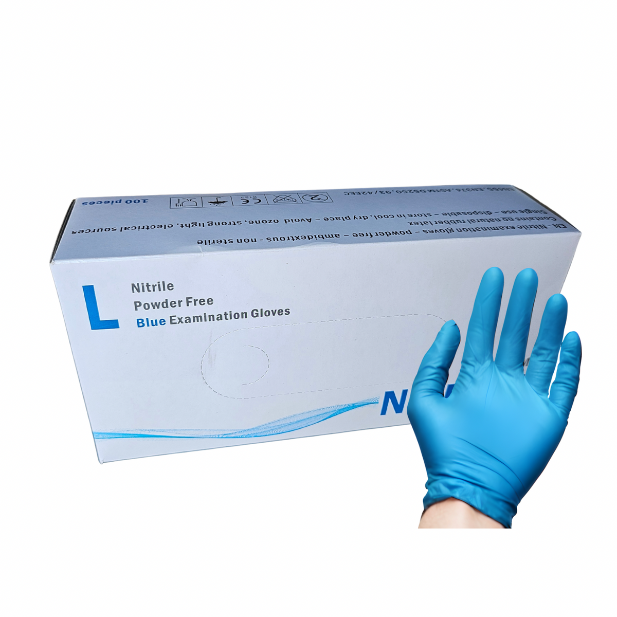 Blue Nitrile Gloves